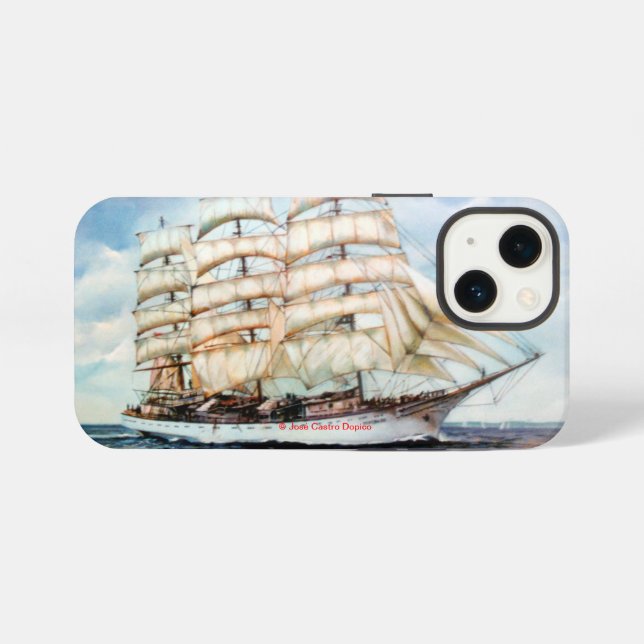 Regata Cutty Shark iPhone Case (Back Horizontal)