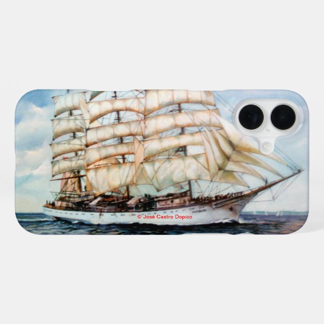 Regata Cutty Shark iPhone Case (Back Horizontal)