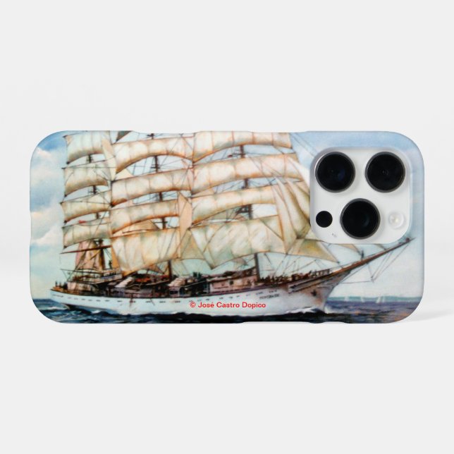 Regata Cutty Shark iPhone Case (Back Horizontal)