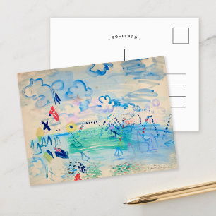 Régates à Cowes Raoul Dufy Postcard