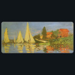 Regatta at Argenteuil by Claude Monet<br><div class="desc">Regatta at Argenteuil (1872) by Claude Monet is a vintage impressionism fine art nautical painting. You can see the reflection of the sailboats in the lake water. A maritime seascape with a yacht or boat race on a sunny summer season day. About the artist: Claude Monet (1840-1926) was a founder...</div>
