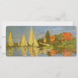 Regatta at Argenteuil by Claude Monet