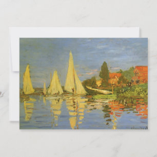 Regatta at Argenteuil by Claude Monet