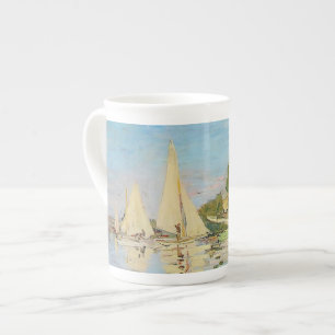 Regatta at Argenteuil by Claude Monet Bone China Mug