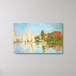 Regatta at Argenteuil by Claude Monet Canvas Print<br><div class="desc">Regatta at Argenteuil by Claude Monet *</div>