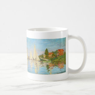 Regatta at Argenteuil by Claude Monet Coffee Mug