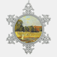 Regatta at Hampton Court Alfred Sisley Poster