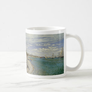 Regatta at Sainte-Adresse - Claude Monet Coffee Mug