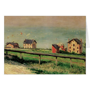 Regatta at Villerville by Gustave Caillebotte