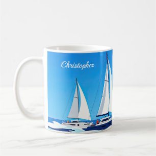 Regatta Winner Takes It All Coffee Mug