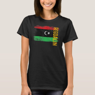 Regdalin Libya Flag For Libyans Men Women Kids T-Shirt