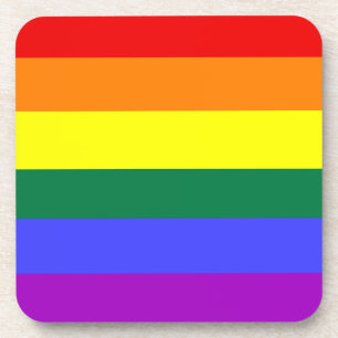 Regenbogen Flagge Coaster