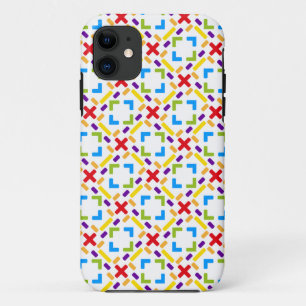 Regenbogen Muster Grafisch iPhone 11 Case