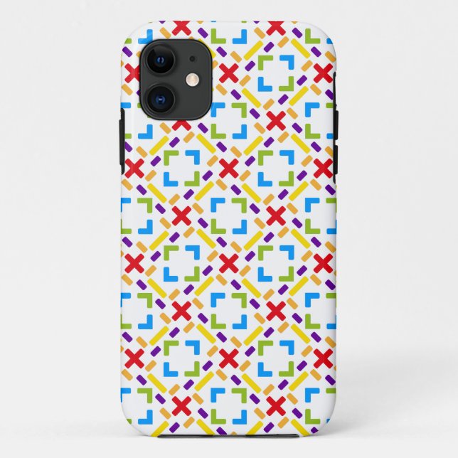 Regenbogen Muster Grafisch Case-Mate iPhone Case (Back)