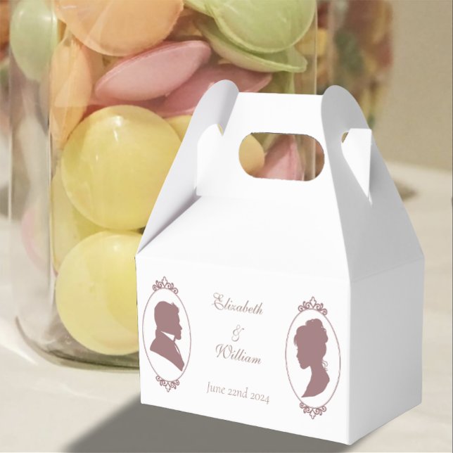 Regency Bridgerton Pink Roses Cameo Favour Box (Creator Uploaded)