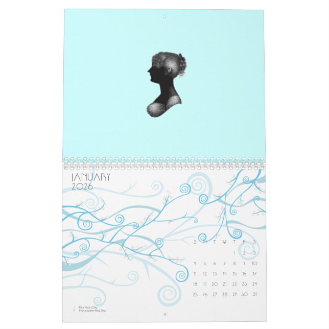 Regency England Calendar (Jan 2026)