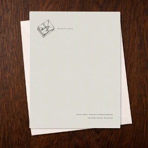 Regency Epistolary Dark Academia  Custom Letterhead