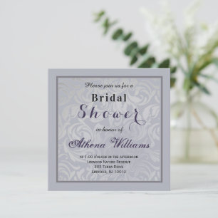 Regency Era Lavender Bridal Shower Invitation