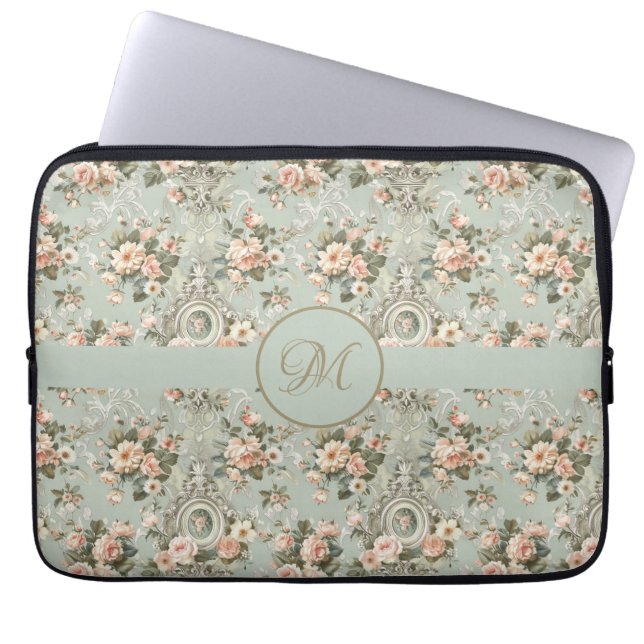 Regency Inspired Personalised Laptop Sleeve (Front)