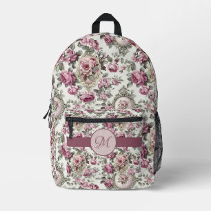 Regency Inspired Personalised Printed Backpack