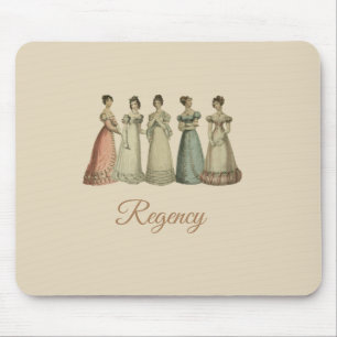 Regency Ladies Mousepad for Jane Austen Fans