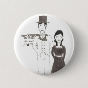 Regency Man and Wife (Time Won't Let Me Go) 6 Cm Round Badge