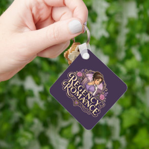 Regency Romance Lovers Key Ring