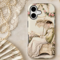 Regency Rose Garden Reading Lady