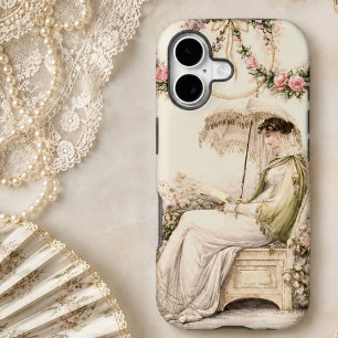 Regency Rose Garden Reading Lady