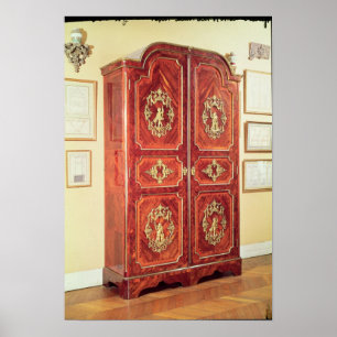 Regency style wardrobe, 1725-30 poster