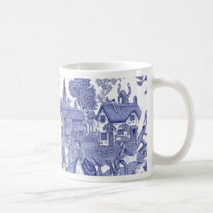 Regency Undead Blue Willow - Mug