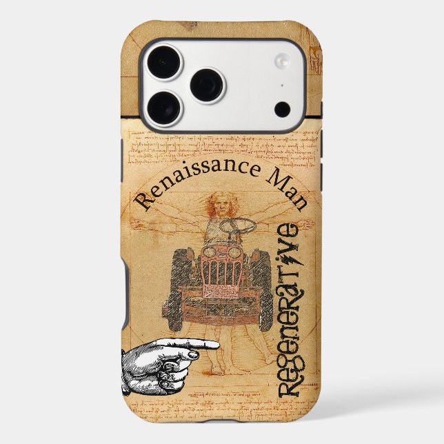 Regenerative Renaissance Man Steampunk Inspired (Back)