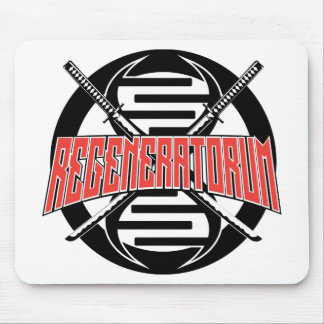 Regeneratorum "True Red" logo Mouse Mat