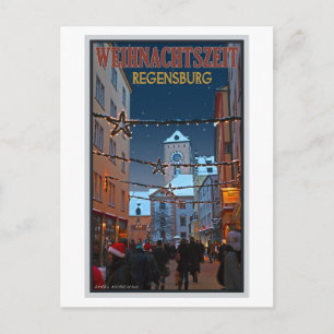 Regensburg Altes Rathaus Postcard