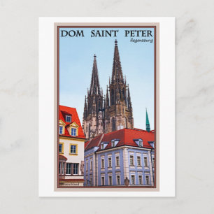 Regensburg - Cathedral St Peter Postcard