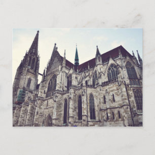 Regensburg dome postcard