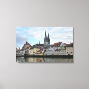 Regensburg, Germany Canvas Print