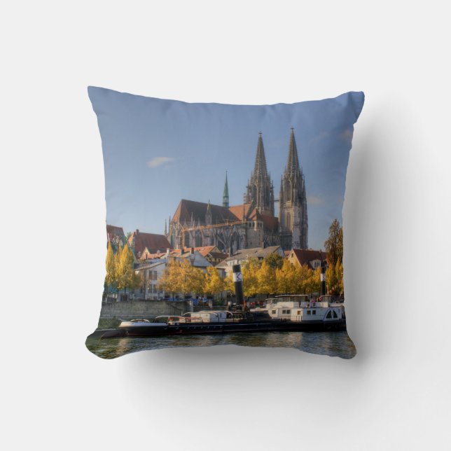 Regensburg , Germany Cushion (Front)