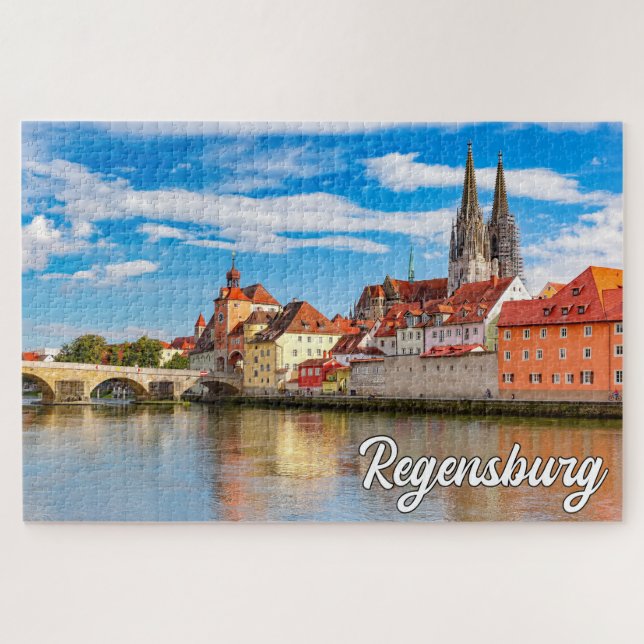 Regensburg, Germany Jigsaw Puzzle (Horizontal)