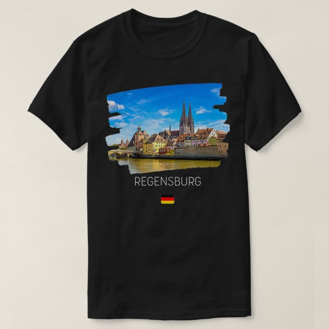 Regensburg Germany  T-Shirt (Design Front)