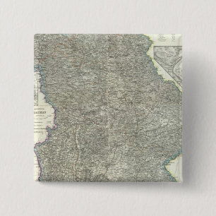 Regensburg Region of Germany 15 Cm Square Badge