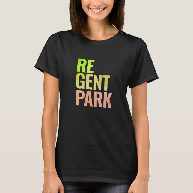 Regent Park Toronto Neighbourhoods Fitted T-Shirt (Front)