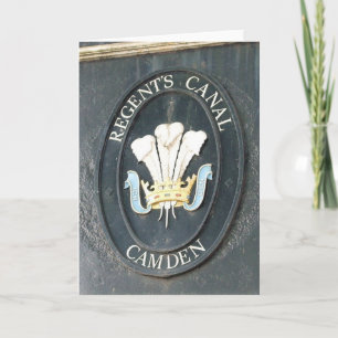 Regent's Canal - Camden Lock - Greeting Card