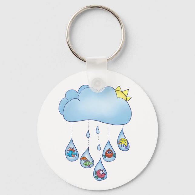 Regenwolke  key ring (Front)