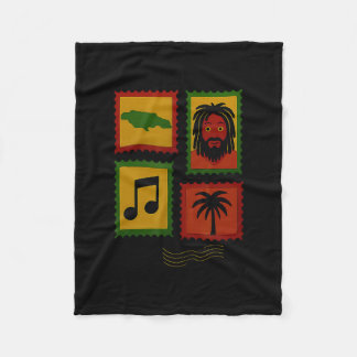 Reggae2  fleece blanket