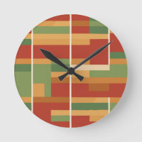 Reggae Boho Abstract Line Art Pattern