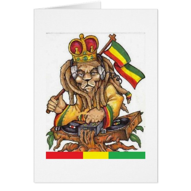reggae card (Front)