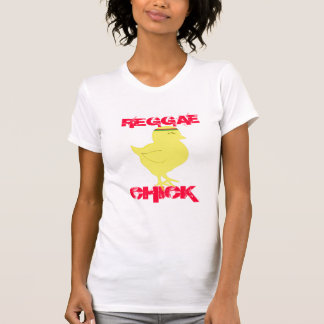 REGGAE CHICK T SHIRT (SEAN WHITE INK)