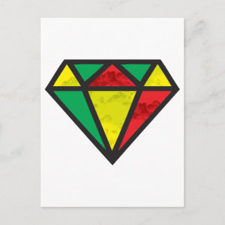 Reggae Diamond Postcard