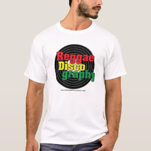 Reggae Discography Vinyl T-Shirt